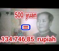 25K Yuan Berapa Rupiah